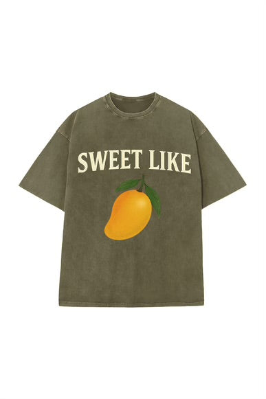 Say Less Sweet Like Mango Olive T-Shirt