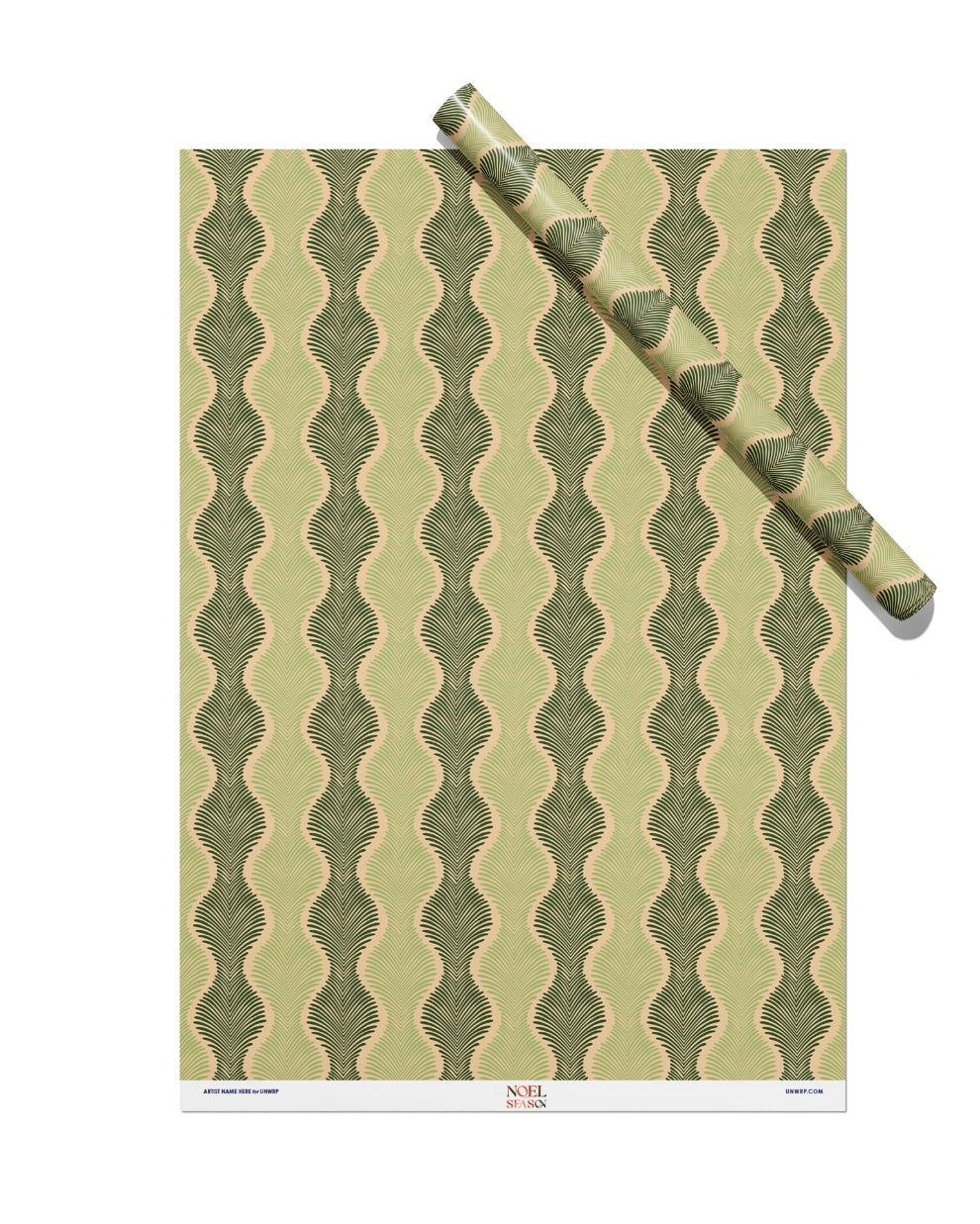 Fe Noel Wrapping Paper by UNWRP