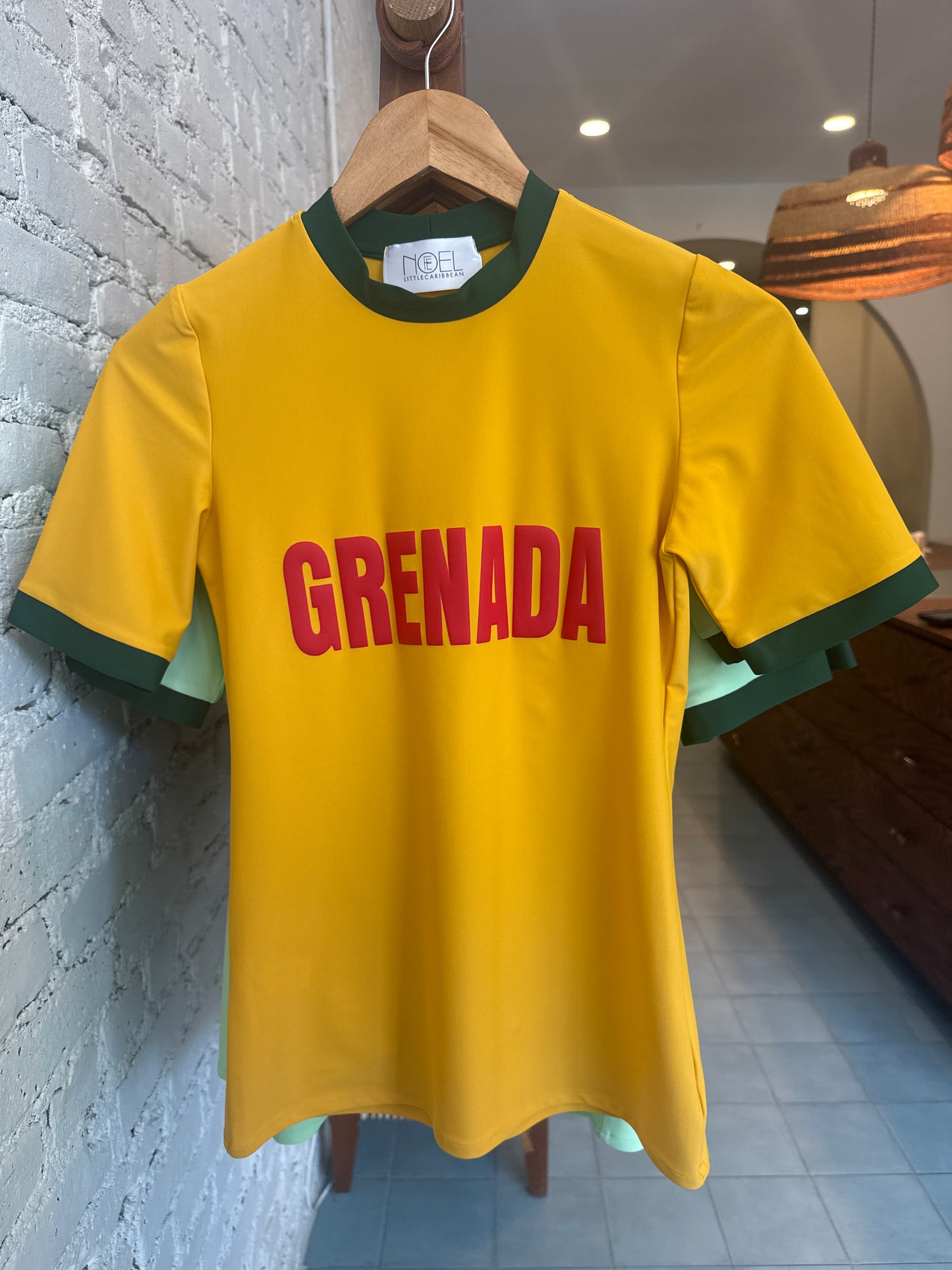 Grenada Yellow Special Edition Swim Tee