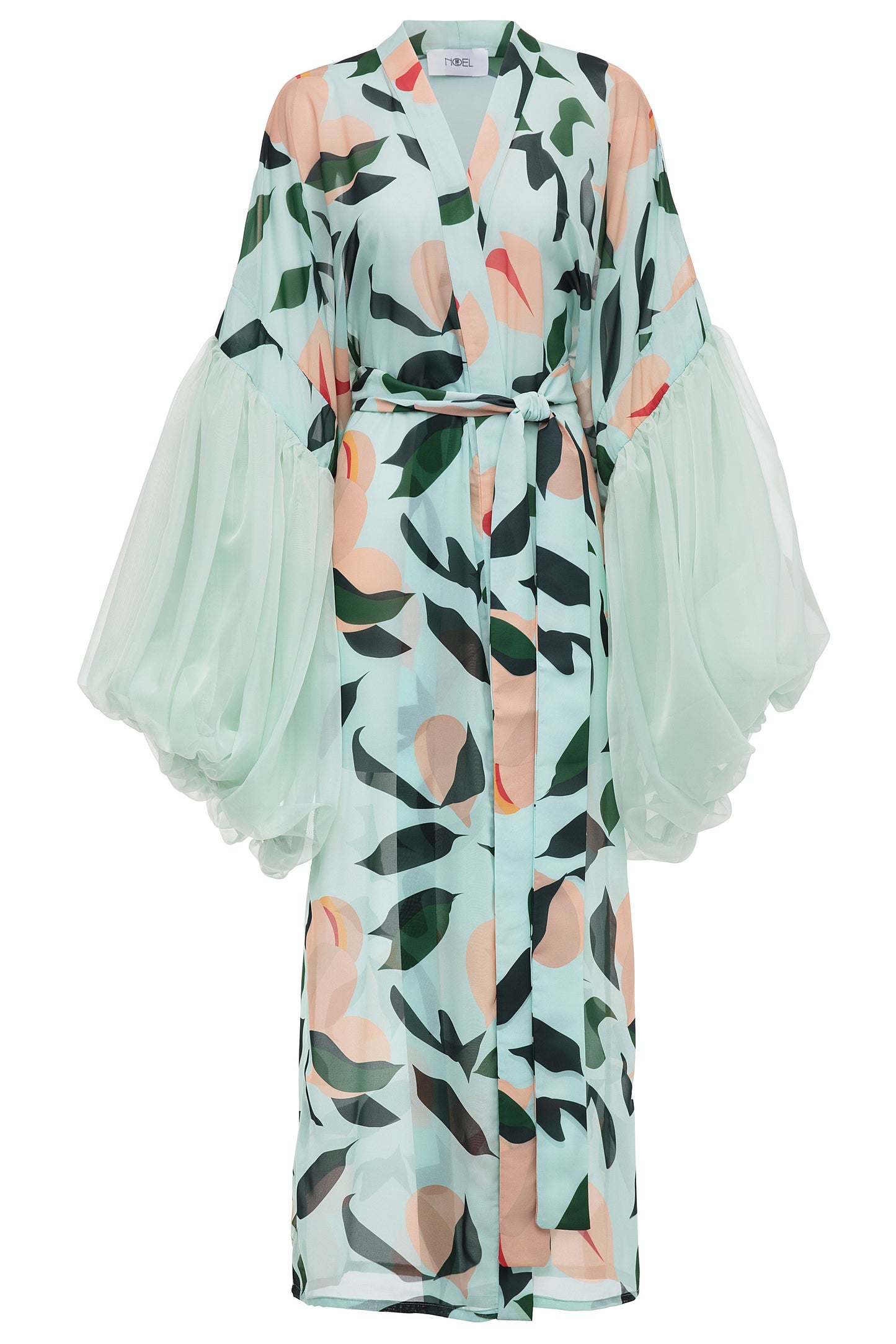 Nutmeg Caribbean Mint Long Robe