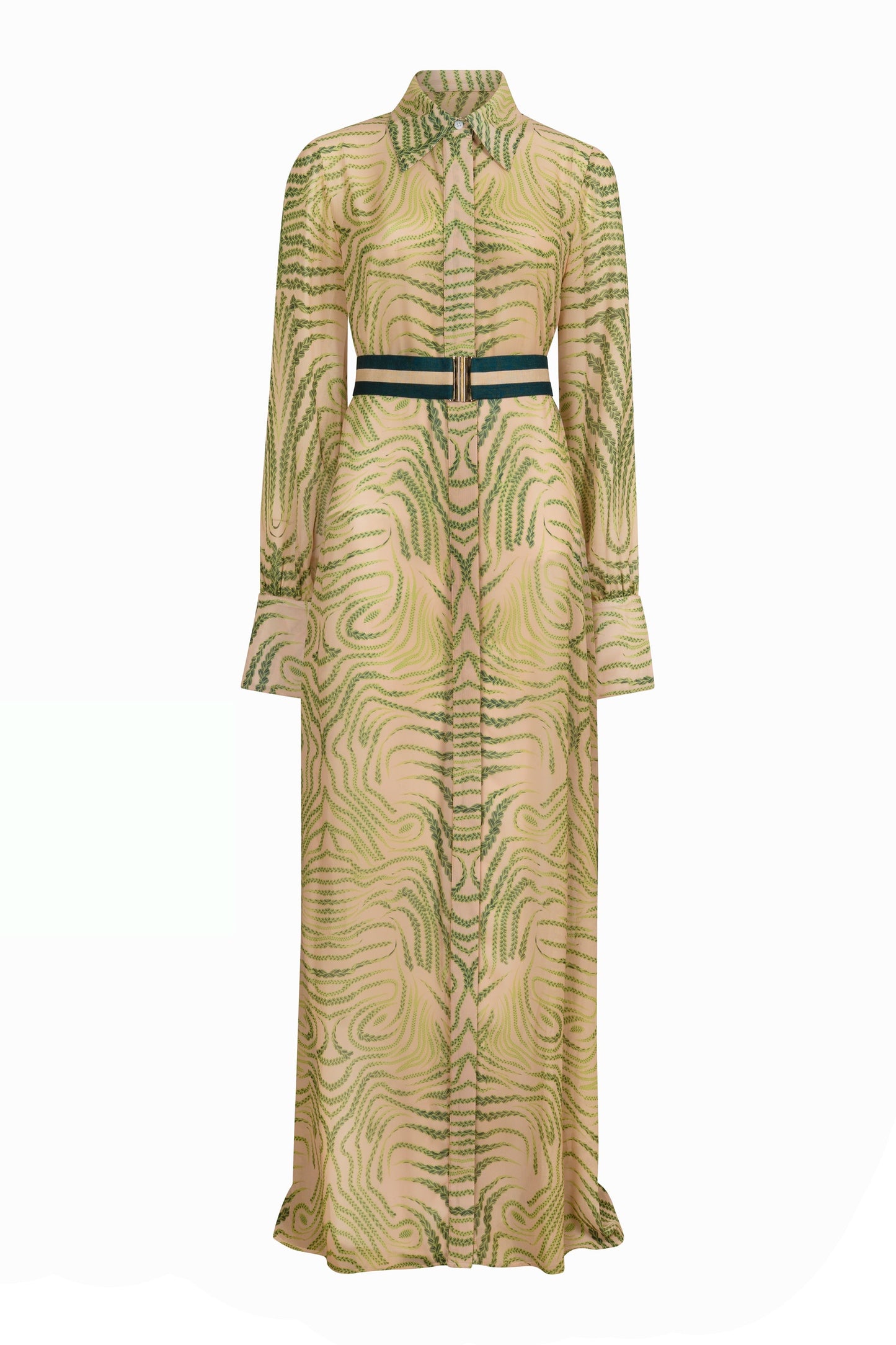 Green Ritual Marina Dress