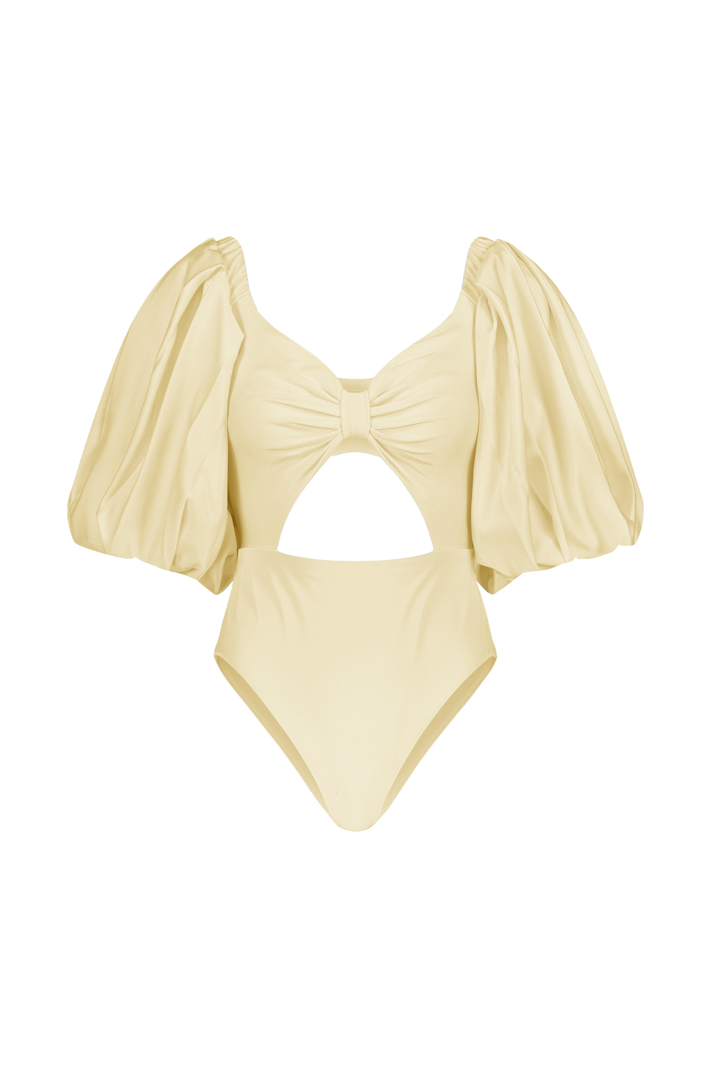 Ivory Puff Sleeve Bodysuit