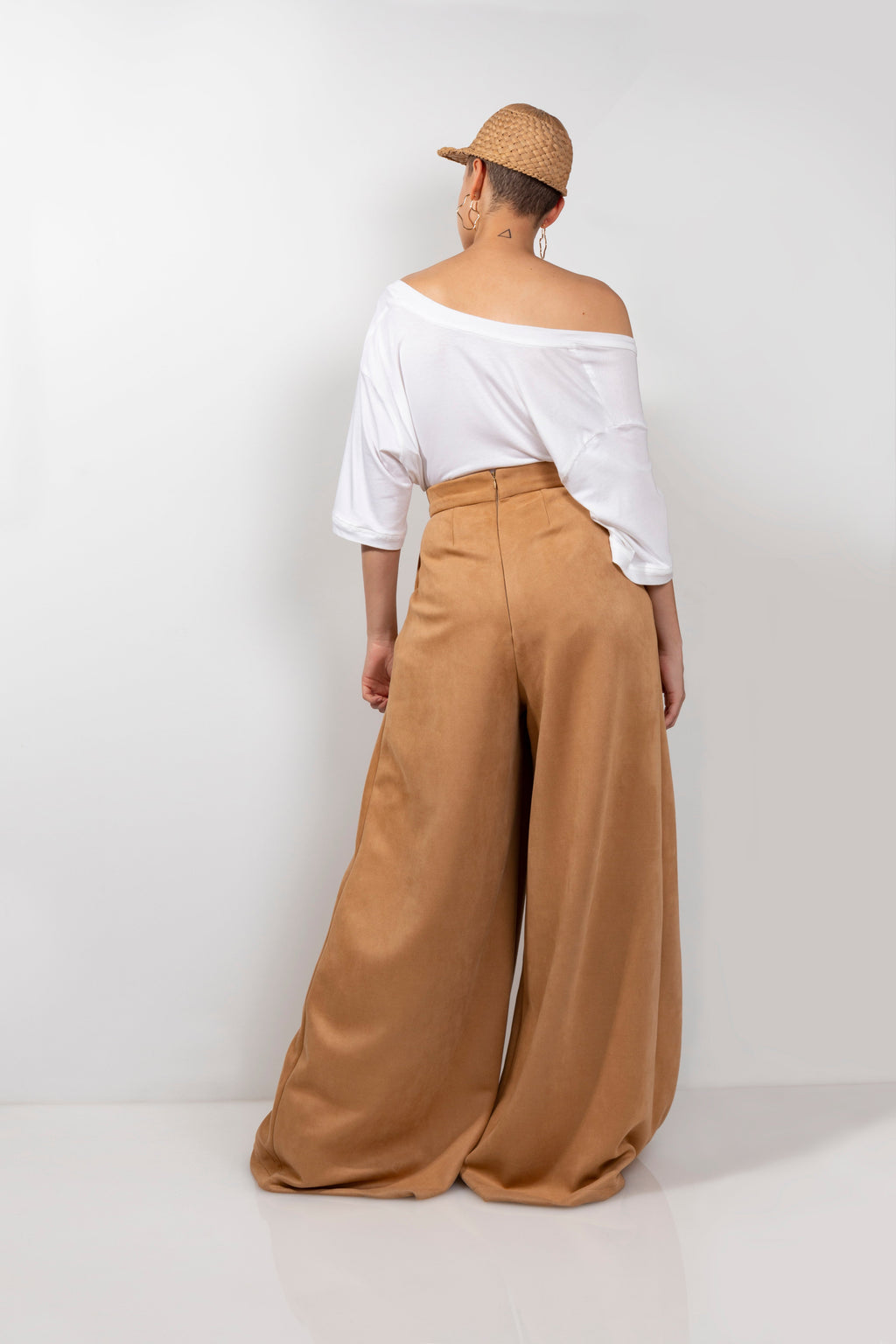 Latte Suede Pant