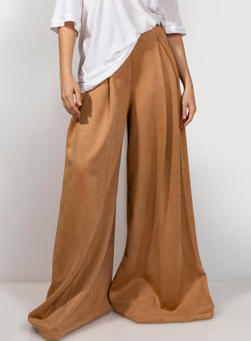 Latte Suede Pant
