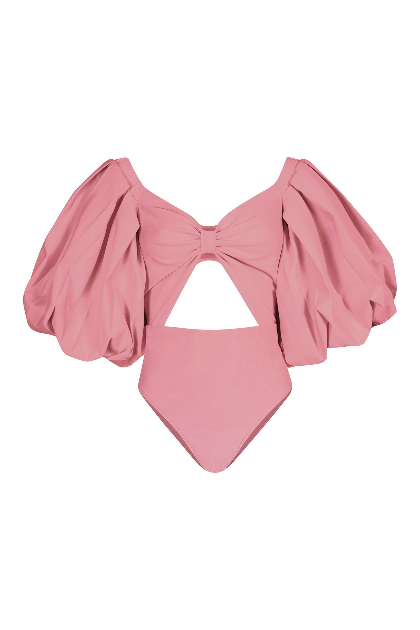 Blush Puff Sleeve Bodysuit