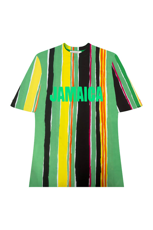 Jamaica Yardie Green Limited Edition Swim Tee