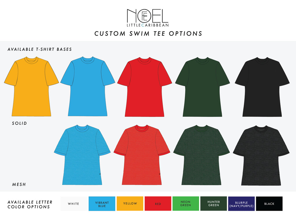 Custom Swim Tee
