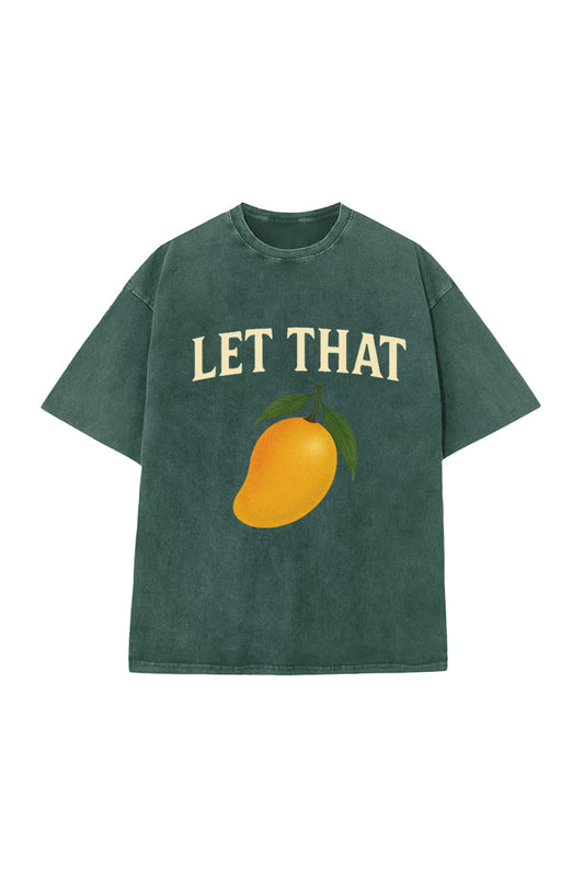 Say Less Everest Mango Oversized T-Shirt