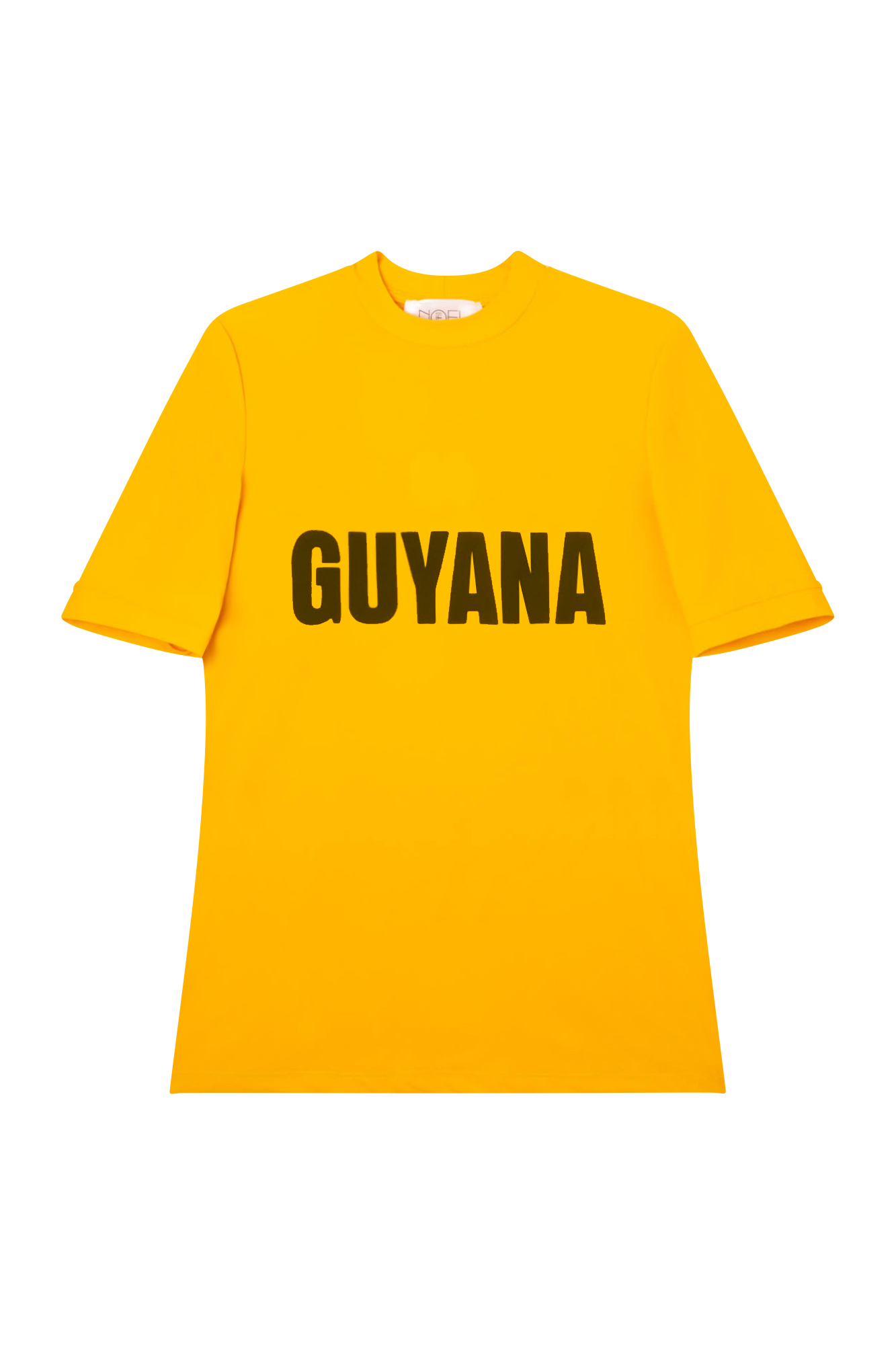 Guyana Yellow/Black Swim Tee