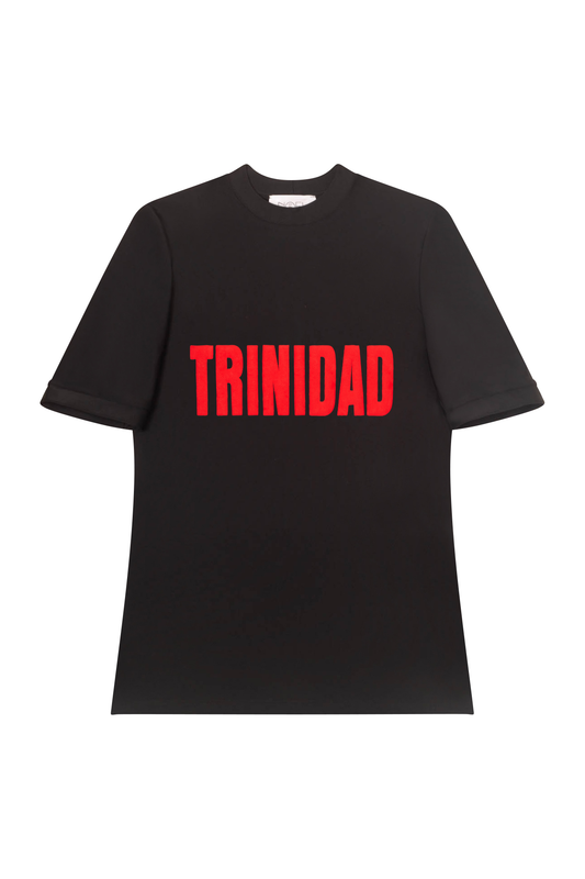 Trinidad Black/Red Swim Tee (MADE TO ORDER)
