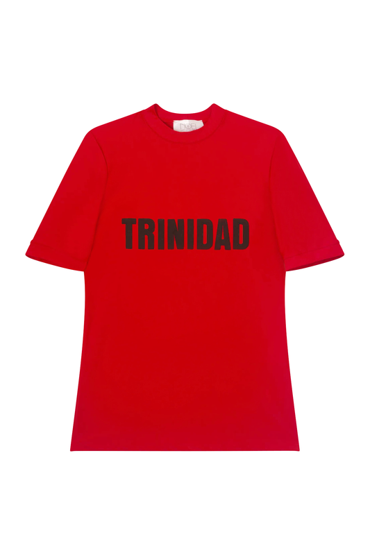 Trinidad Red/Black Swim Tee (MADE TO ORDER)