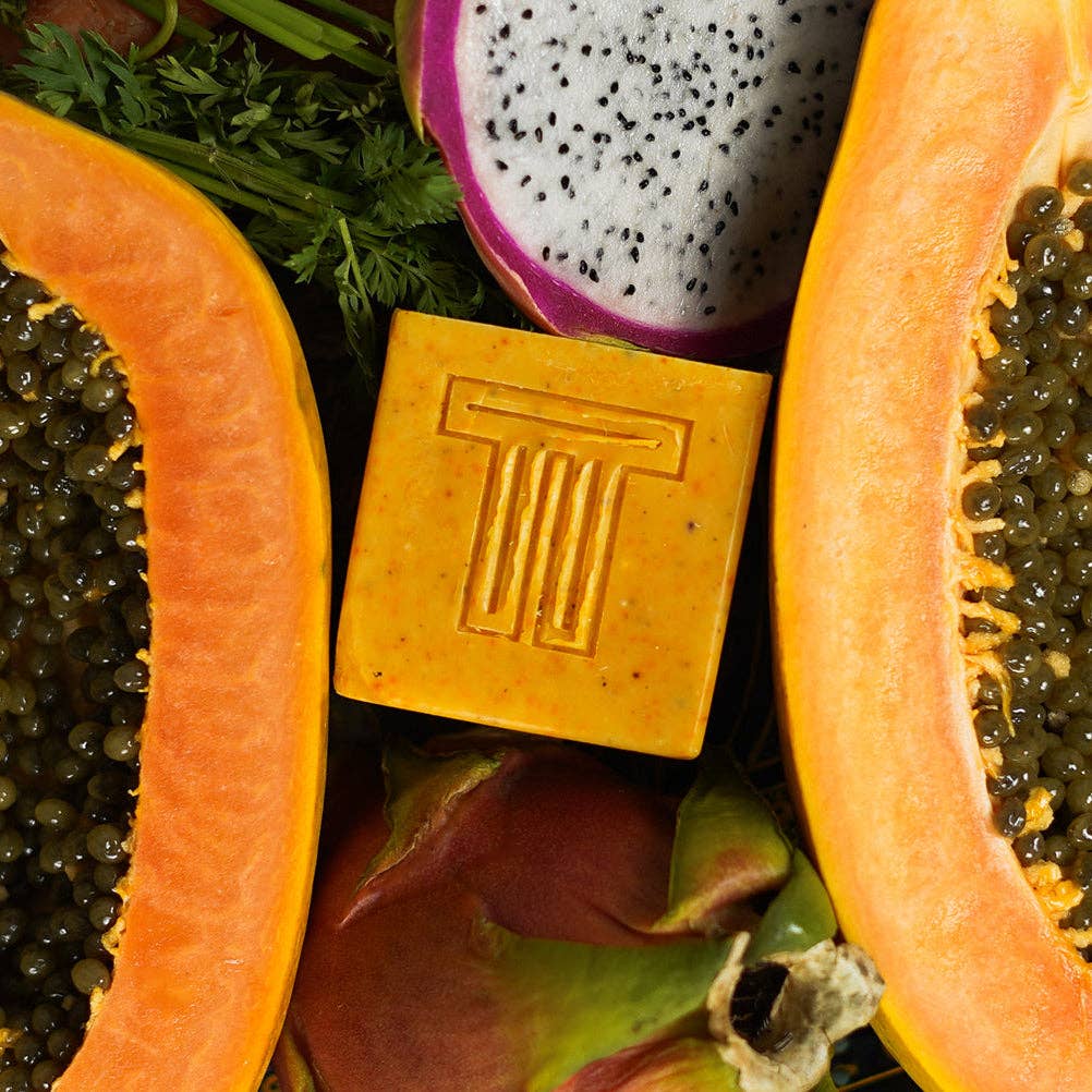 Dragon Fruit, Papaya & Carrot Soap