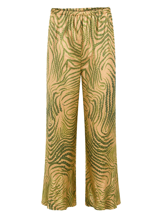Green Ritual Slip Pant